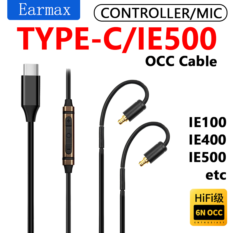 Usb C Earphone - Per Sennheiser IE100 IE400 IE500 IE100PRO