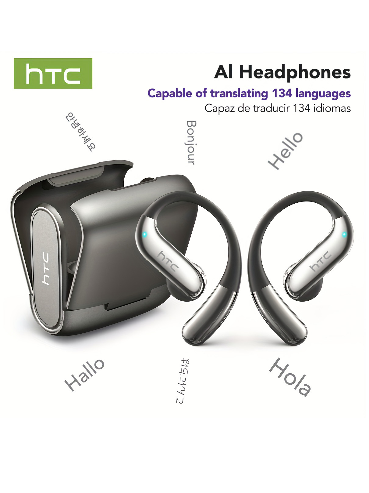 Cuffie Bluetooth Open-Ear HTC  - Usb C Earphone recensione e prezzo