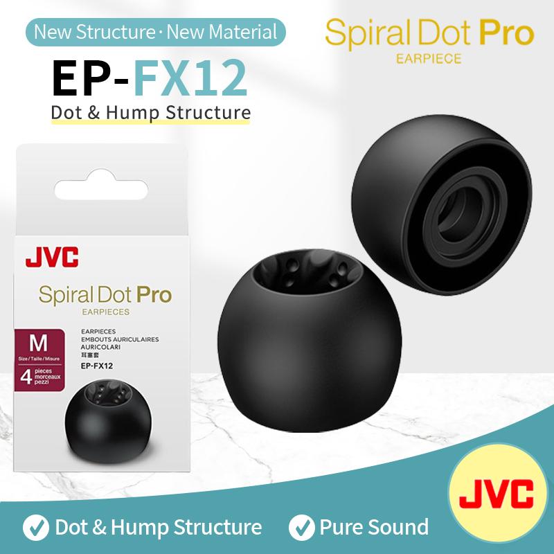 JVC EP FX12 Spiral Dot Pro Com - In Ear Monitor Iem recensione e prezzo